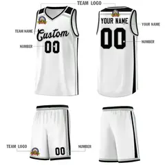White Gray Black Color Charge Series Basketball Jersey 5