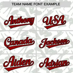 White Gray Graffiti Pattern Baseball Jersey 3