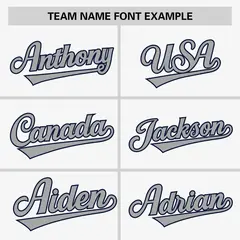 White Gray-Navy Raglan Sleeves Authentic Baseball Jersey 3