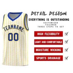 White Gray Pinstripe Retro Sets Uniform Basketball Jersey 2