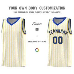 White Gray Pinstripe Retro Sets Uniform Basketball Jersey 3