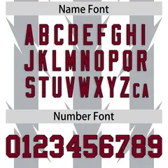 White Gray Razr Stripe Graffiti Pattern Flag Football Jersey 4