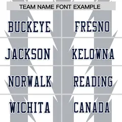 White Gray Razr Stripe Graffiti Pattern Flag Football Jersey 3