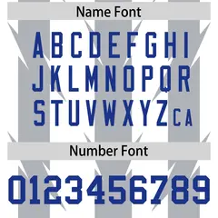 White Gray Razr Stripe Graffiti Pattern Flag Football Jersey 4