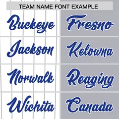 White Gray Royal Pinstripe Raglan Baseball Jersey 14