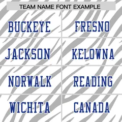 White Gray Tiger Stripe Graffiti Pattern Football Jersey 3