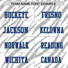 White Gray Tiger Stripe Graffiti Pattern Football Jersey 3