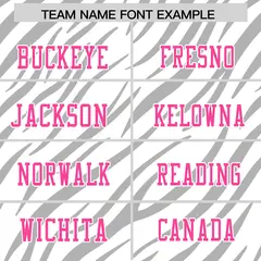 White Gray Tiger Stripe Graffiti Pattern Football Jersey 3