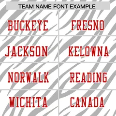 White Gray Tiger Stripe Graffiti Pattern Football Jersey 3