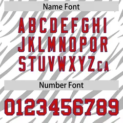 White Gray Tiger Stripe Graffiti Pattern Football Jersey 4