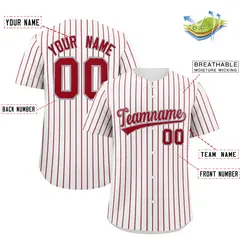 White Gray Tricolor Stripe Fashion Baseball Jersey 2
