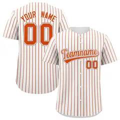 White Gray Tricolor Stripe Fashion Baseball Jersey 1