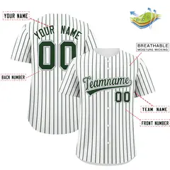 White Gray Tricolor Stripe Fashion Baseball Jersey 2