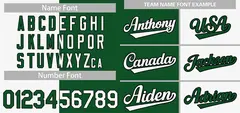 White Green-Black Hook Split Fashion Baseball Jersey 3