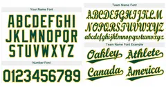 White Green-Gold Classic Authentic Baseball Jersey 3