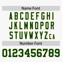 White Green-Gold Raglan Sleeves Authentic Baseball Jersey 4