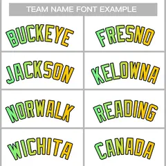 White Green Gradient Classic Men's Basketball Jersey 3