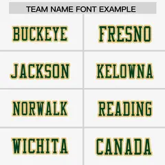 White Green Khaki Raglan Side Pattern Football Jersey 3