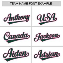 White Green Pink Gradient Raglan Varsity Letterman Jacket 3
