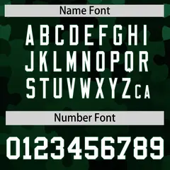 White Green Puzzle Elements Baseball Jersey 4