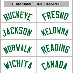 White Green Raglan Varsity Letterman Full-Snap Jacket 3