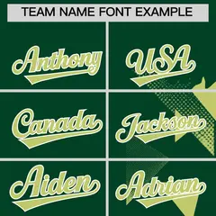 White Green Raptor Series Raglan Baseball Jersey 4