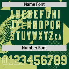 White Green Raptor Series Raglan Baseball Jersey 5