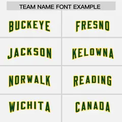 White Green Retro Sleeve Line Authentic Football Jersey 3
