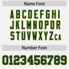 White Green Retro Sleeve Line Authentic Football Jersey 4