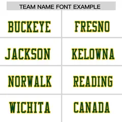White Green Two-Tone Shoulder Cut Flag Football Jersey 3