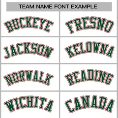 White Green-White Classic Varsity Full-Snap Letterman Jacket 3