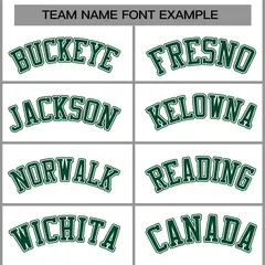 White Green-White Raglan Varsity Letterman Full-Snap Jacket 5