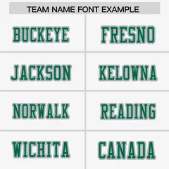 White Kelly Green-Gray Raglan Side Pattern Football Jersey 3