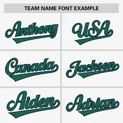 White Kelly Green-Navy Raglan Sleeves Baseball Jersey 3