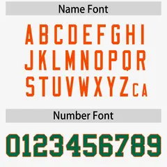 White Kelly Green-Orange Raglan Side Pattern Football Jersey 4