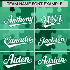 White Kelly Green Puzzle Elements Baseball Jersey 3
