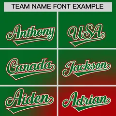 White Kelly Green Red Graffiti Mexican Style Baseball Jersey 4