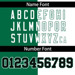 White Kelly Green Stripe-Solid Combo Baseball Jersey 4