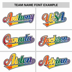 White LGBT Rainbow Pride Month Baseball Jersey 3