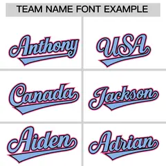 White Light Blue Pink Varsity Full-Snap Letterman Jacket 3