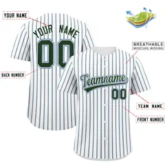 White Light Blue Tricolor Stripe Fashion Baseball Jersey 2