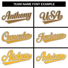 White Light Brown-Gold Raglan Varsity Letterman Baseball Jacket 5