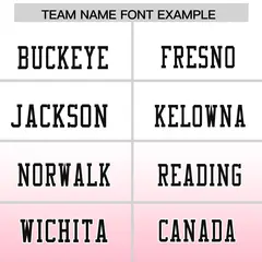 White Light Pink Gradient Fashion Authentic Football Jersey 3