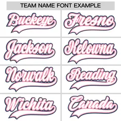 White Light Pink Mother's Day Graffiti Stretch Baseball Jersey 4