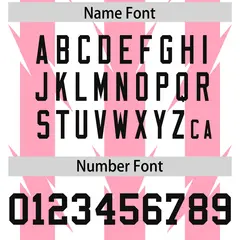 White Light Pink Razr Stripe Graffiti Flag Football Jersey 4