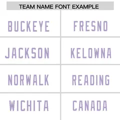 White Light Purple Square Neckline Classic Football Jersey 3