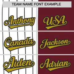 White Maroon Split Fashion Baseball Jersey 3