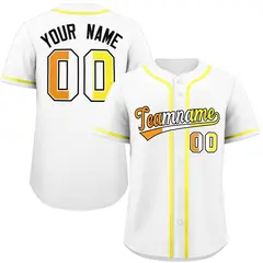 White Maverique Pride Month Baseball Jersey 1