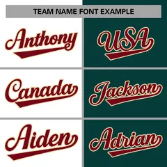 White Midnight Green-Crimson Two Tone Split Varsity Letterman Jacket 5