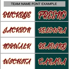 White Midnight Green-Crimson Two Tone Split Varsity Letterman Jacket 5